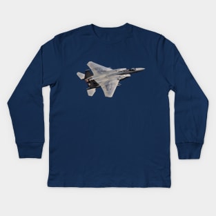 F-15C Eagle no background Kids Long Sleeve T-Shirt